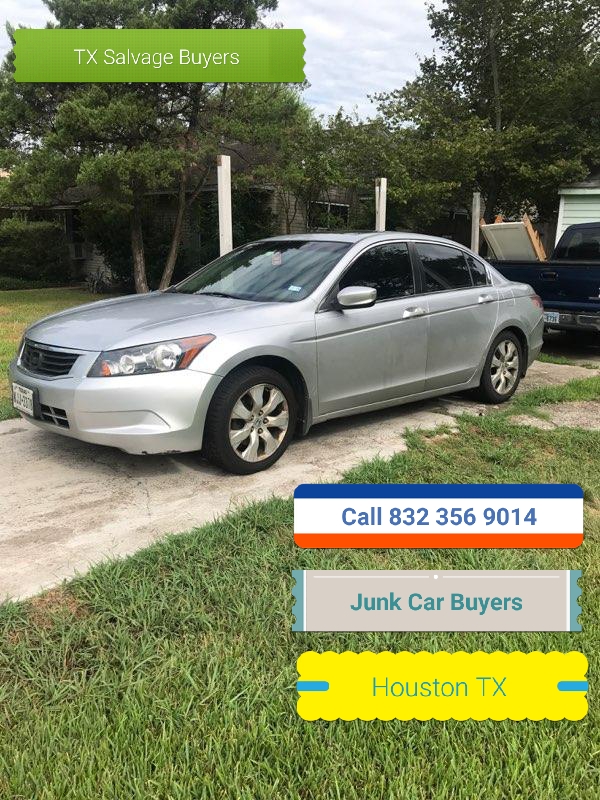 Houston Texas Salvage Junk car Buyers ( 832 356 9014 ) Houston Texas