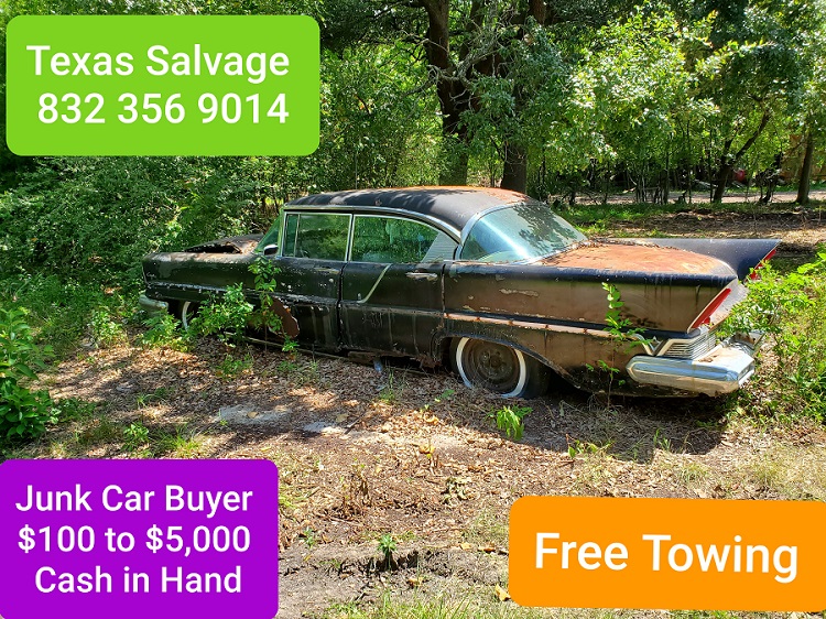 junk car buying company The Woodlands Texas