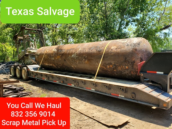Houston scrap metal salvage pick up