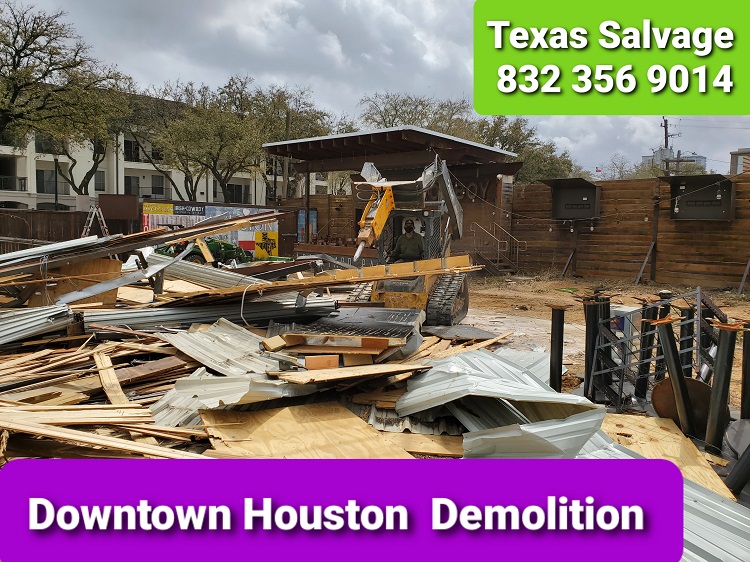 commercial demolition Houston
