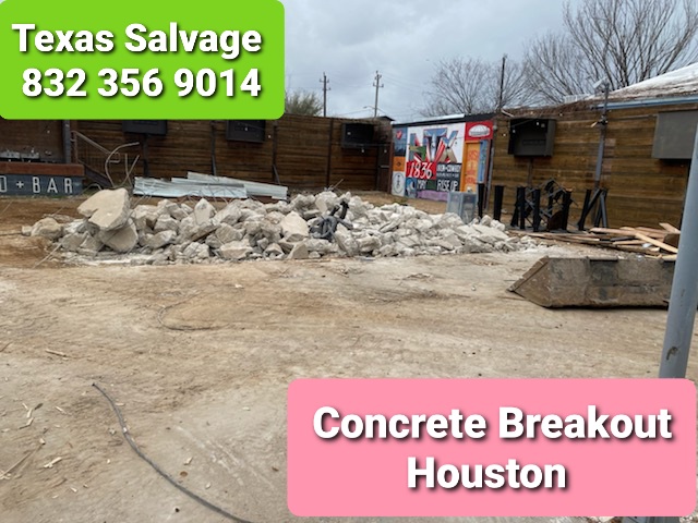 concrete demolition - concrete break out 