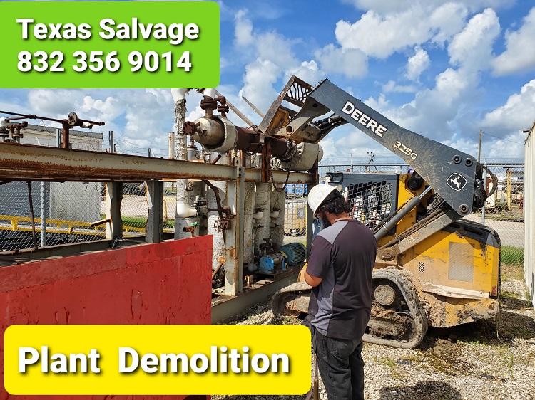 Plant demolition San Antonio