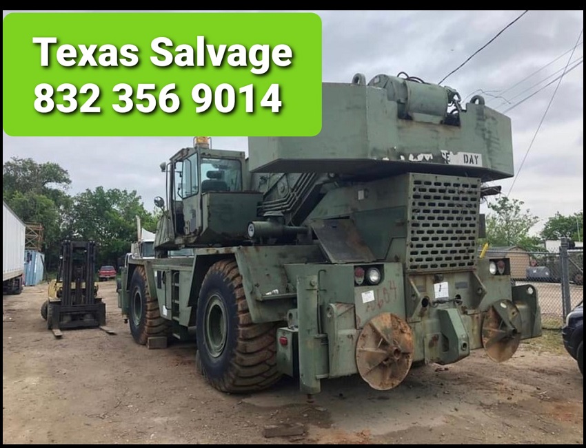 salvage crane buyers Houston Texas