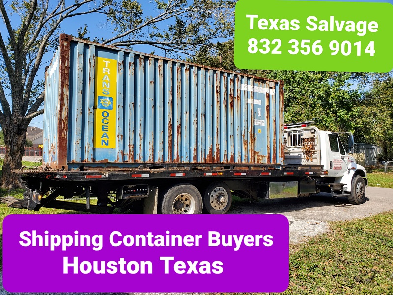 Salvage container Buyers Houston