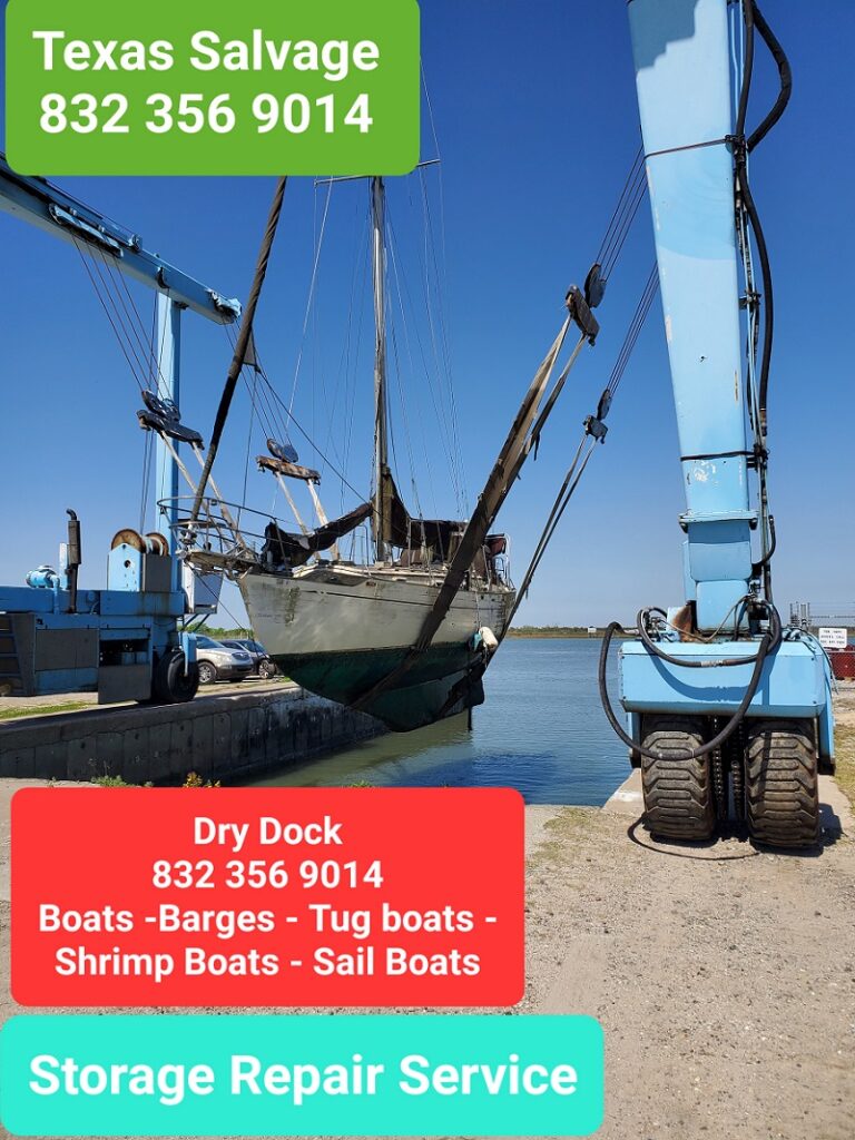 Dry Dock - sand blasting
