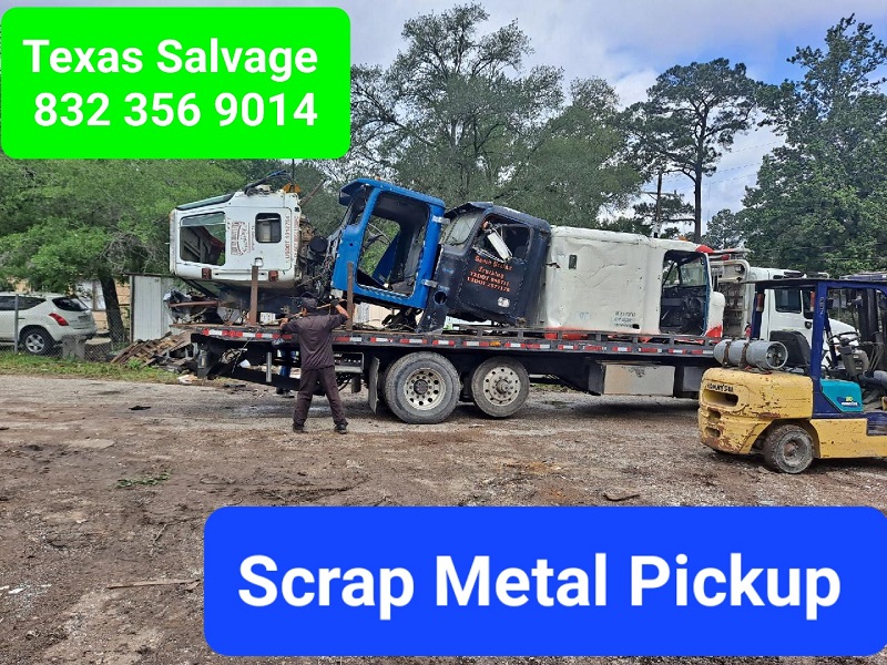 Pearland scrap metal pickup.