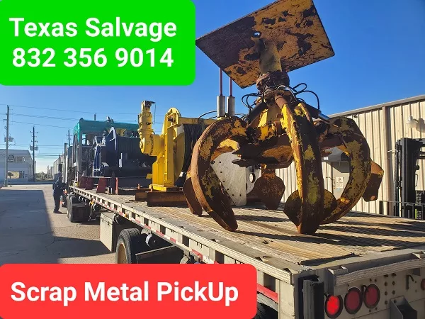 Houston Scrap Metal Pickup. We pay you cash for your scrap metal salvage. Scrap metal pick up Houston. You Call We Haul. Trucks, Trailers and Man Power on stand by. Texas Salvage ( 832 356 9014 ) !