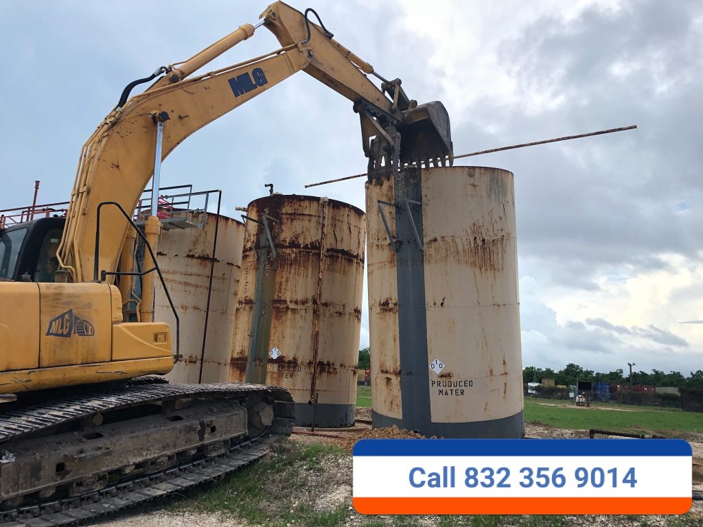 industrial demolition - oil field - Galveston 832 356 9014 - TX