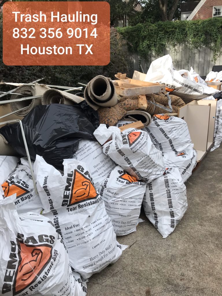 Trash Hauling Houston Texas